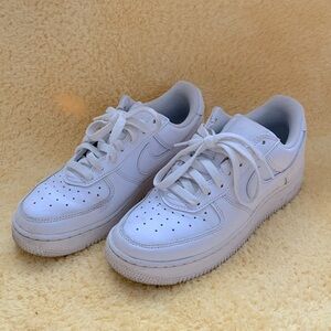 Nike Air Force 1 Anniversary Edition White Athletic Sneakers
